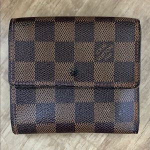 Authentic Louis Vuitton Damier Compact Wallet